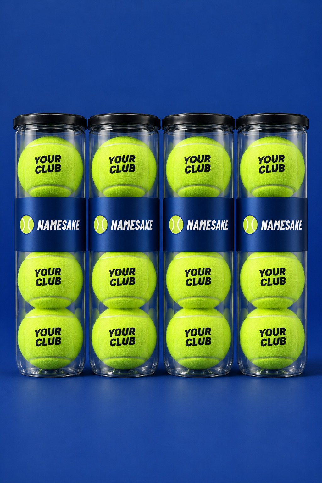 Club pack: 12 balls with your club logo